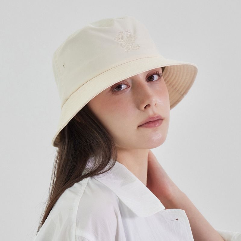 Flow VZ Nylon Line Bucket Hat Light Beige