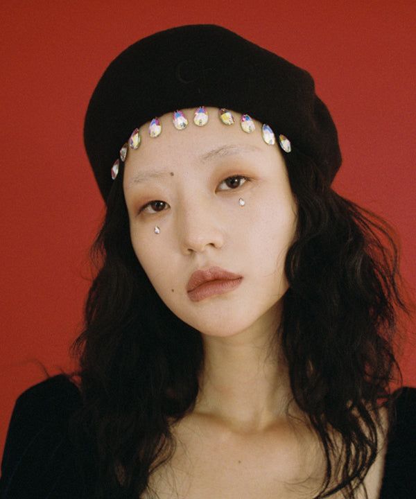 CLUT STUDIO(クラットスタジオ)の「1 3 chandelier wool beret(Accessories)」