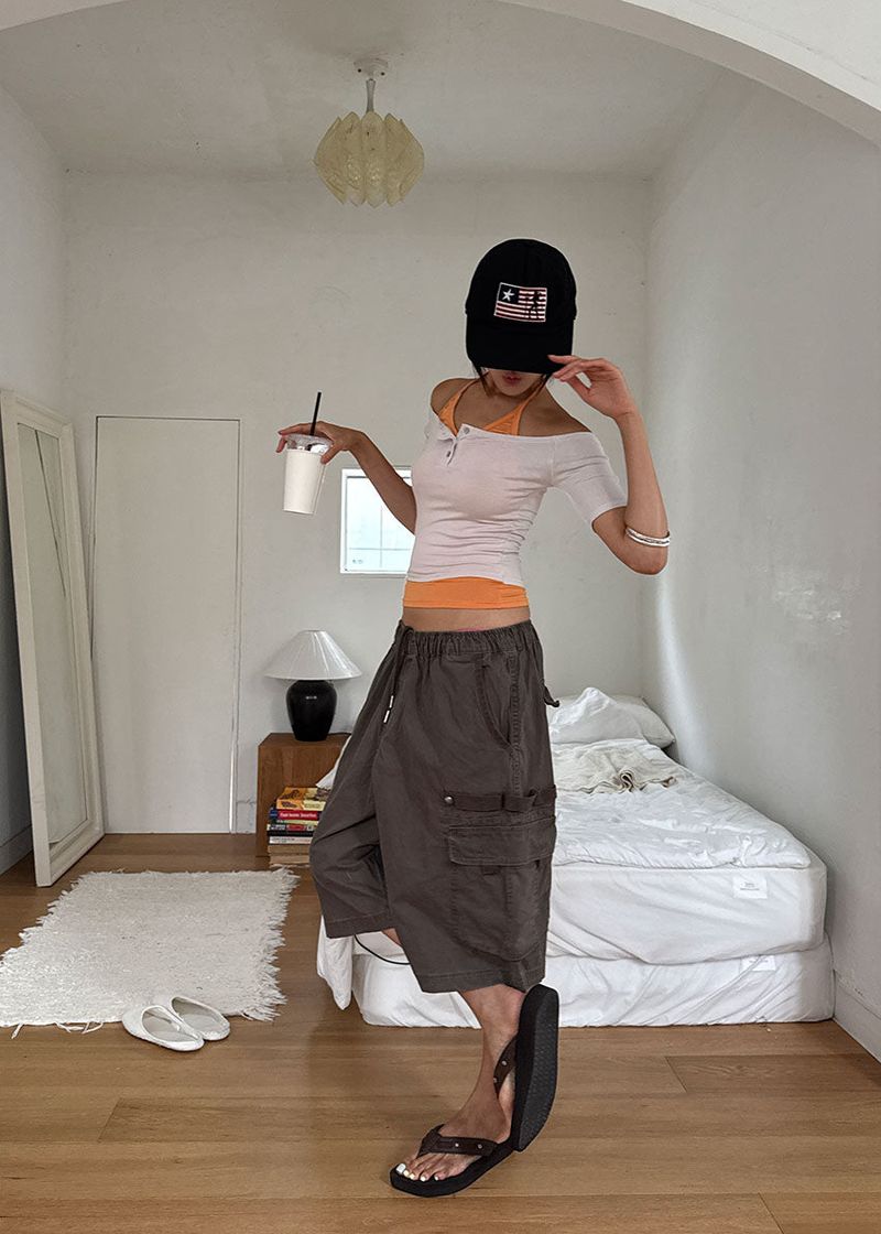VINTAGE CARGO BERMUDA PANTS