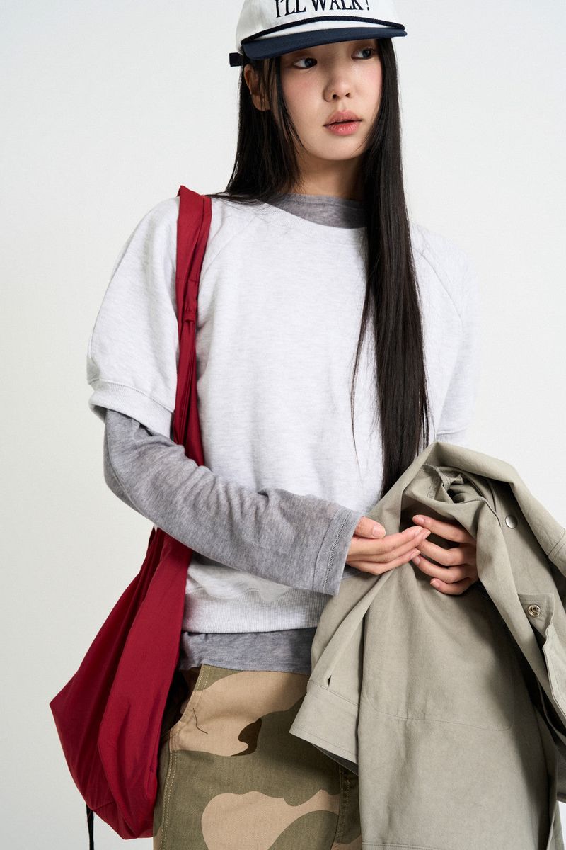 Rope cross shoulder bag