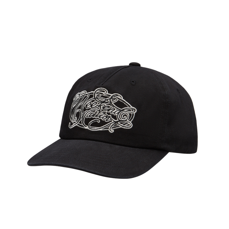 Weekend warrior needlework 5 panels ballcap (Black)