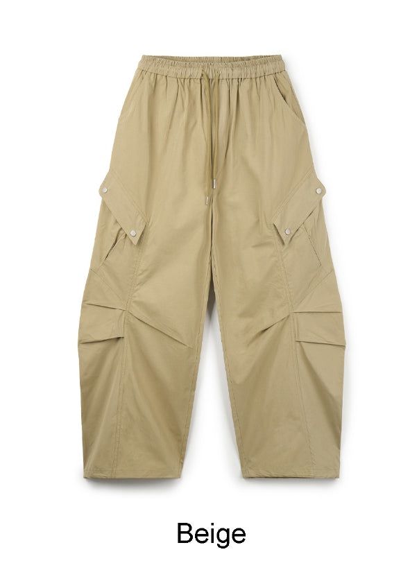 Kaneb Diagonal Cargo Banding Pants