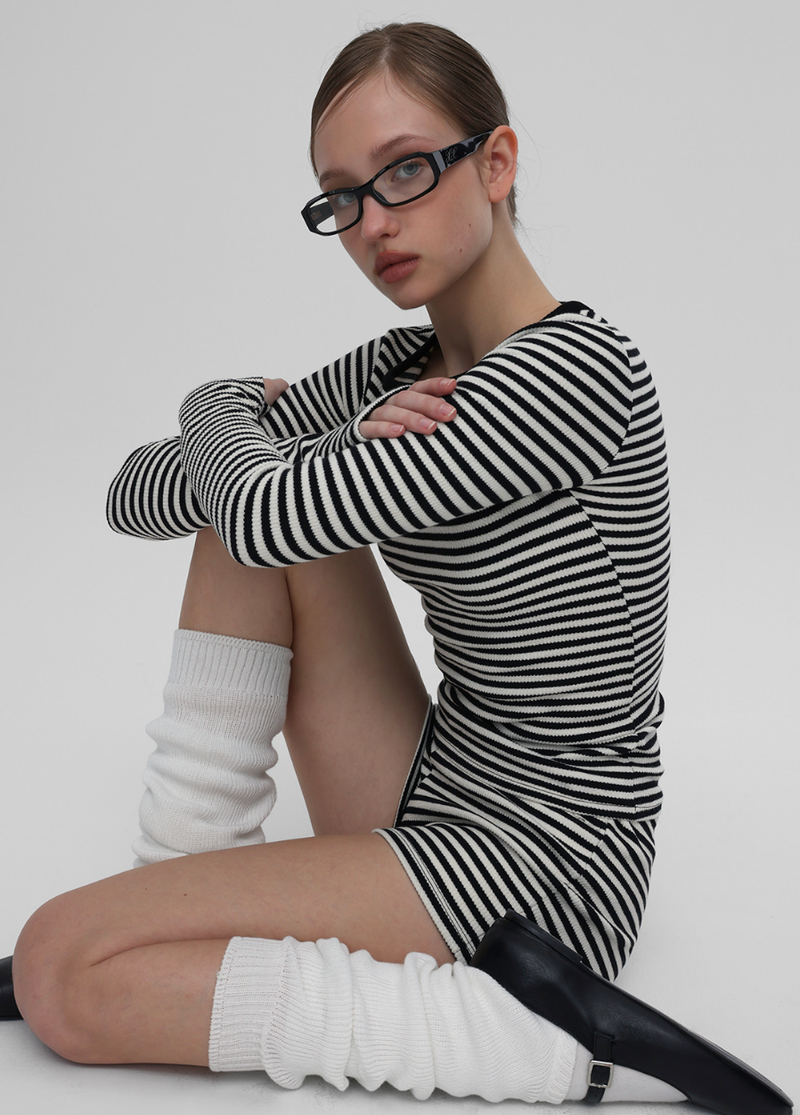 BLACKUP（ブラックアップ）の「[MADE] キペンセット - ストライプバンディングショートパンツ（パンツ）」
