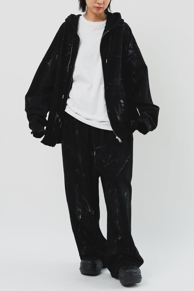 Dirty Scratch Banding Pants (3color)