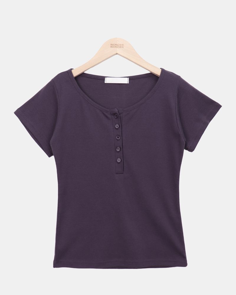 Muro Button Short Sleeve T-Shirt