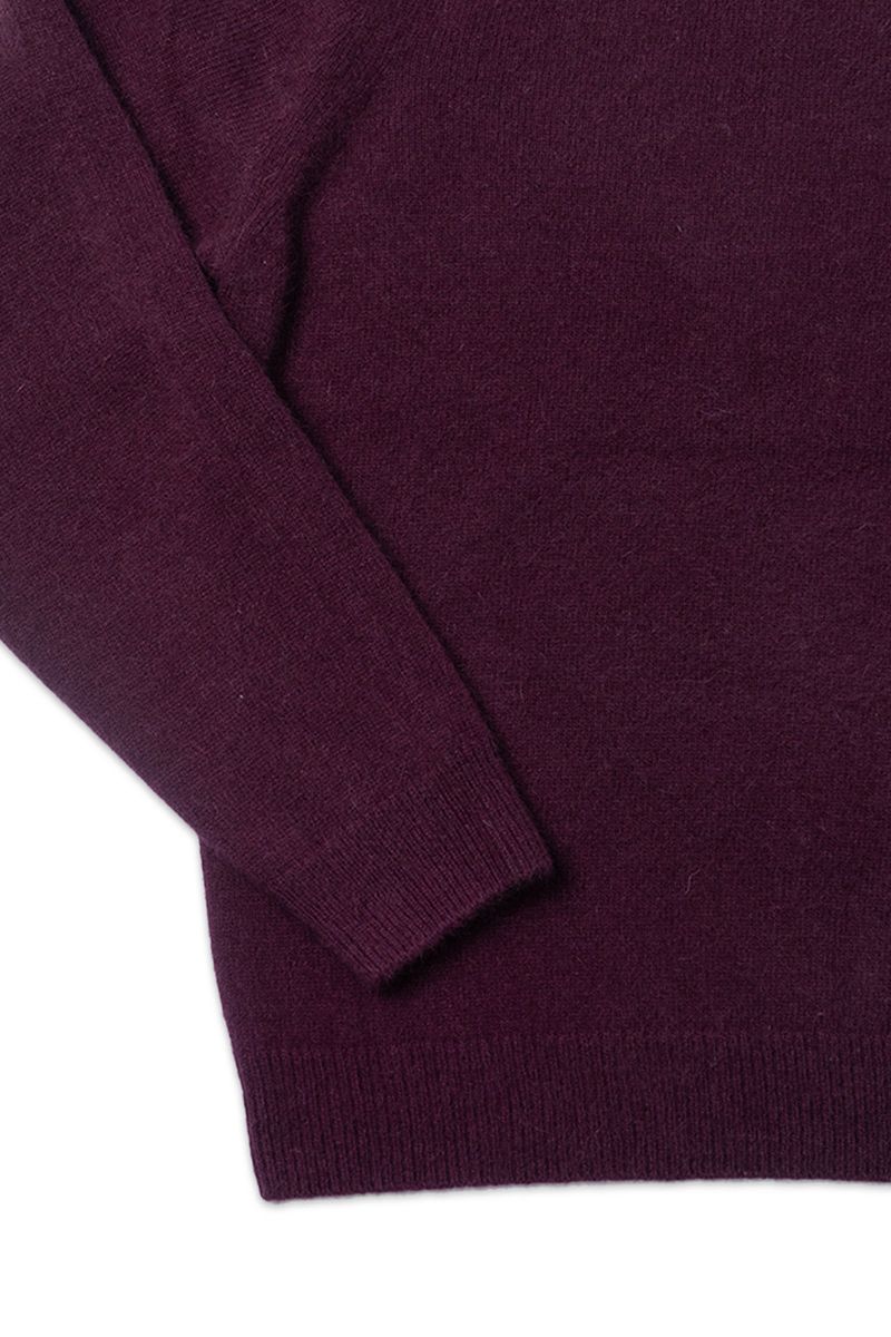 Cuddle raccoon knit_purple
