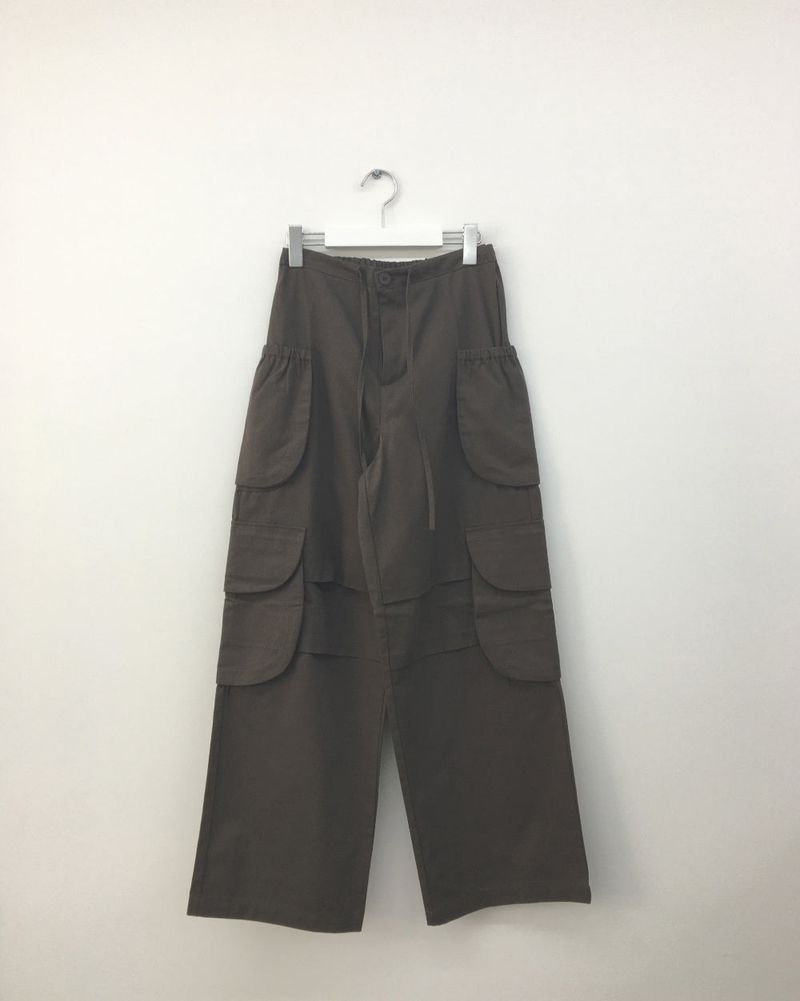Quarter Pigment Cargo Pants (3color)