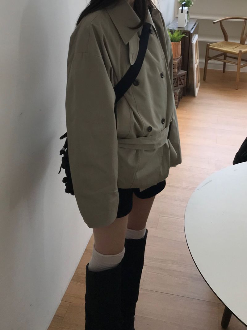 Root Short Trench Jacket (3 colors)