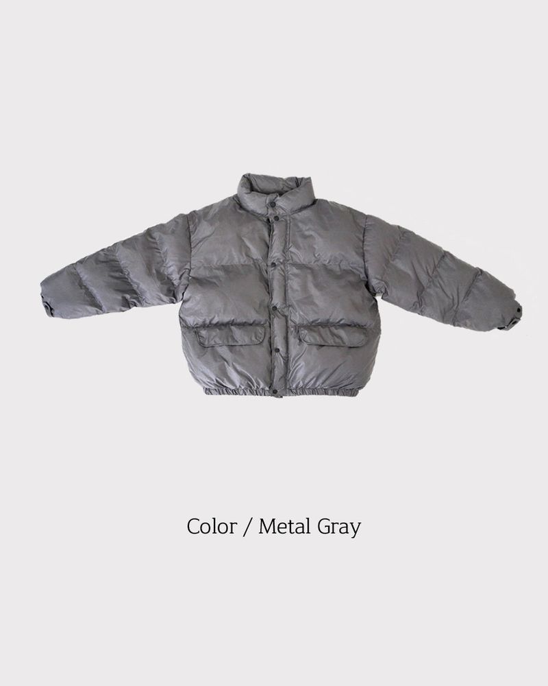 LMN Maison Platinum Oversized Cropped Padded (3 colors)