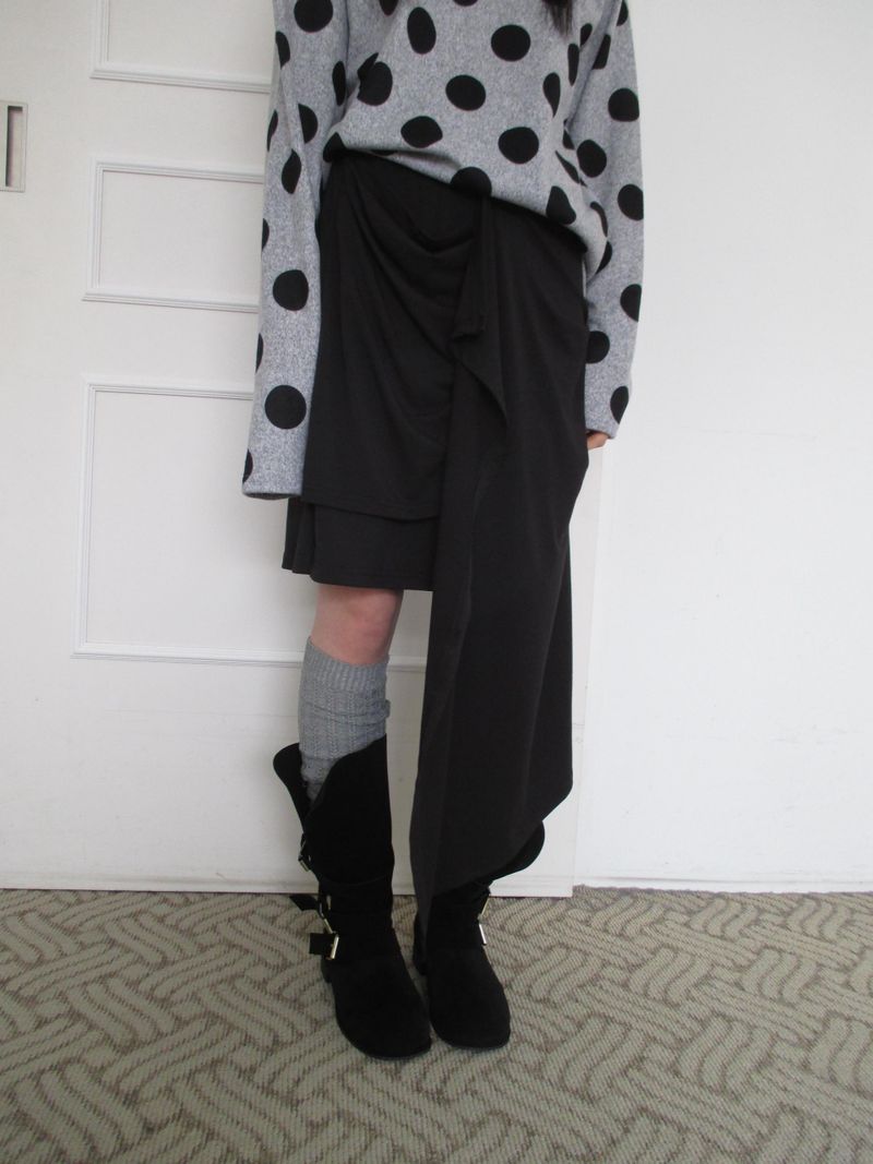 timelineseoul（タイムラインソウル）の「draping wrap sk（Skirts）」