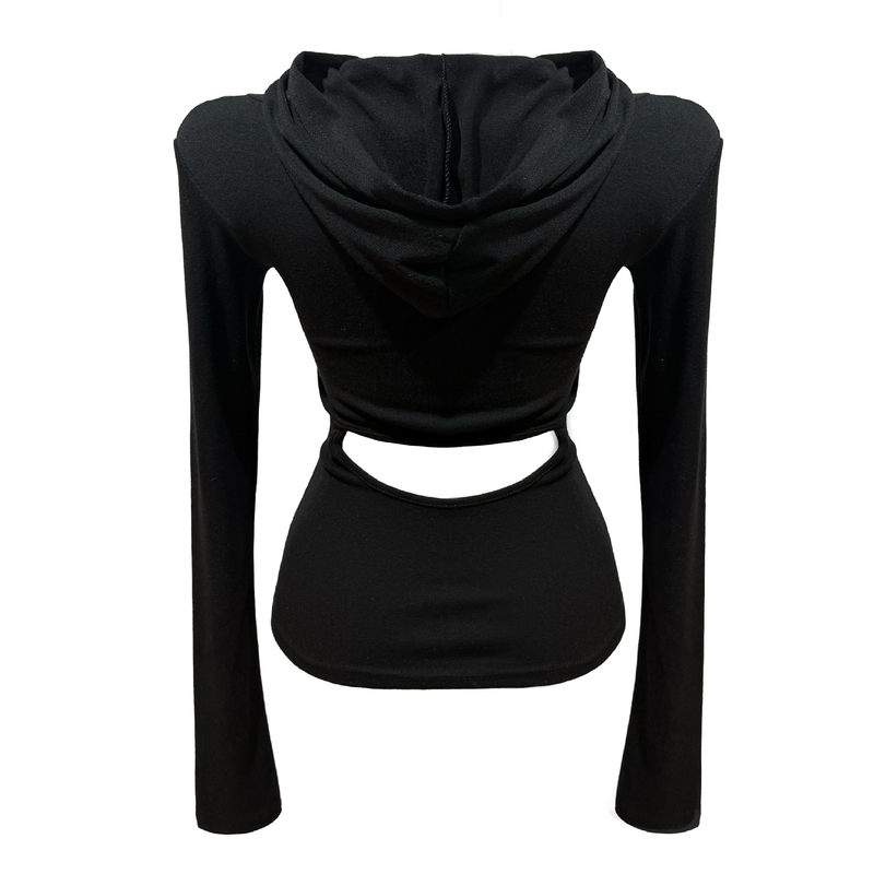 Mio eyelet hoodie