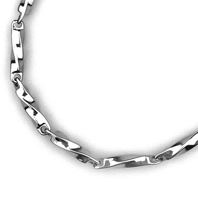 [MADE] 038 Twisted square bracelet