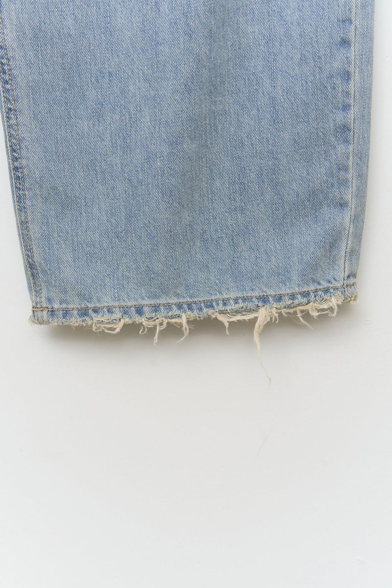 (W) Lace Sagging Denim