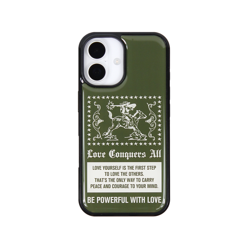 cowgirl epoxy case (khaki)