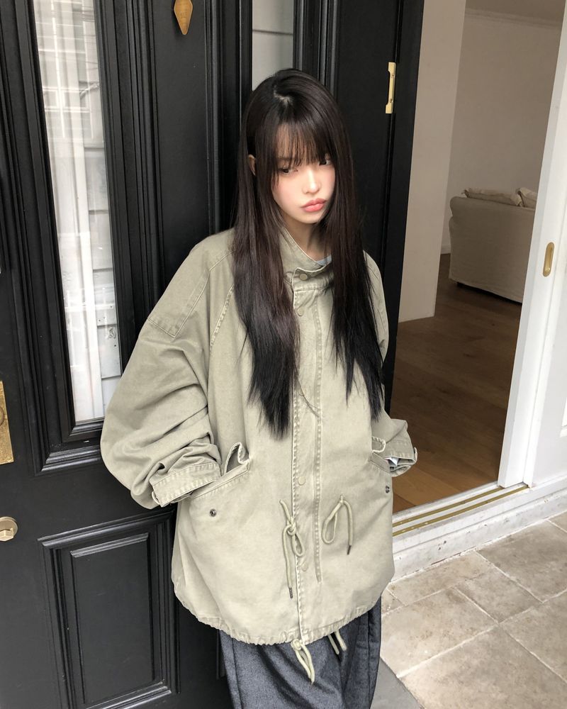 Kion Pigment String Short Field Jacket