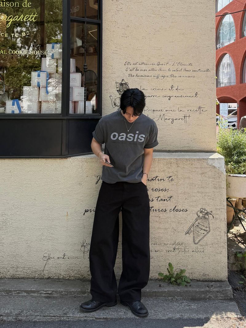 Oasis pigment crop short sleeve