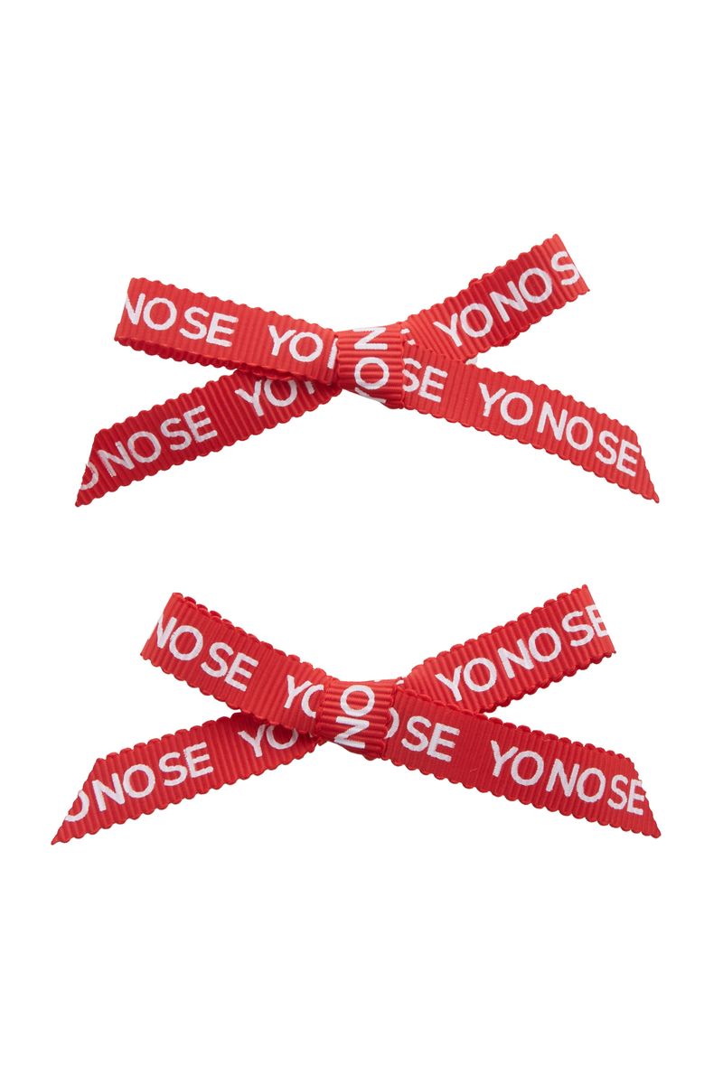 YONOSE RIBBON PIN / RED
