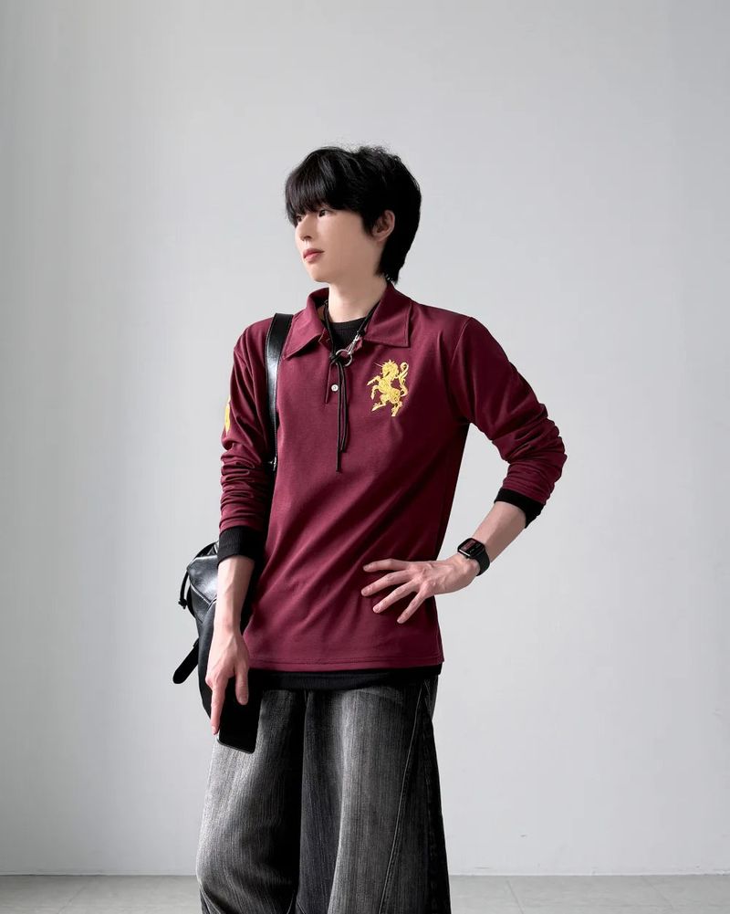 Maive Collar Long Sleeve