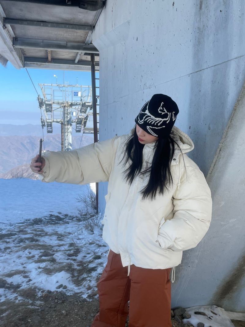 Otaru hood padding jumper