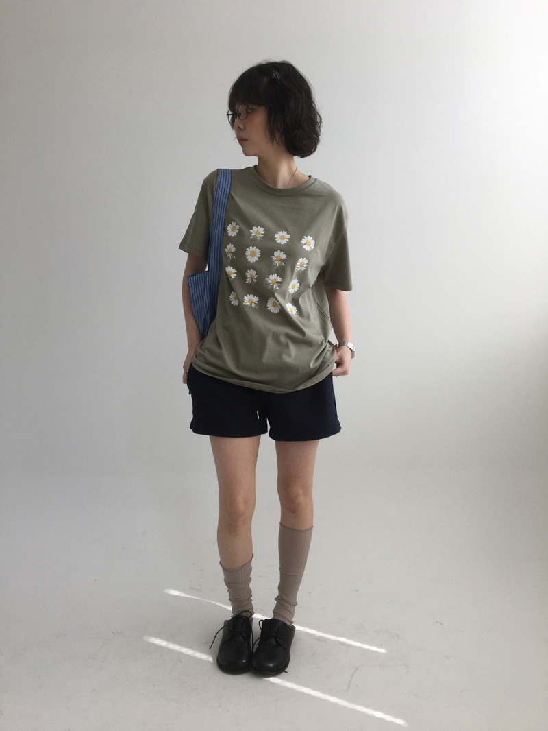 Byron Cove button shorts (5color)