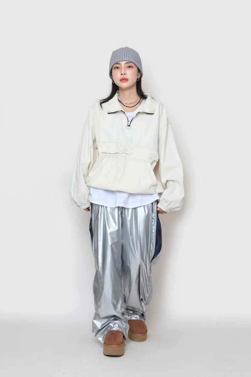 Stitch washing anorak