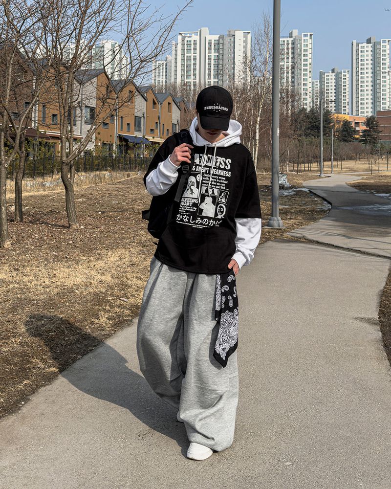 Grace Two-Tuck Sweat Pants