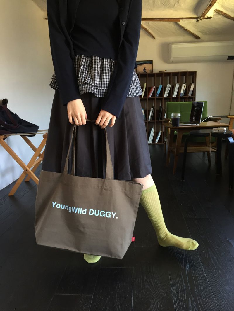 YWD TWILL ECO BAG-KHAKI 