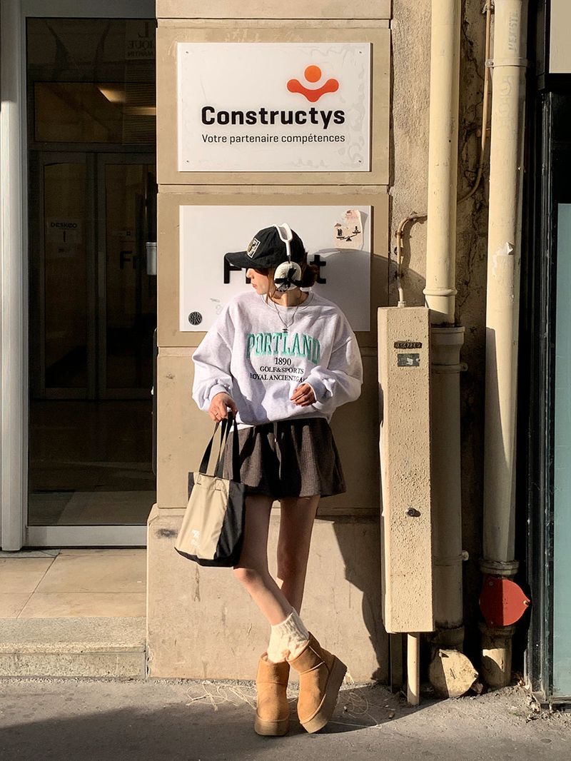 TRENDY APPAREL（トレンディー アパレル）の「[FLUFF] Allf Portland sweatshirt（Tops）」