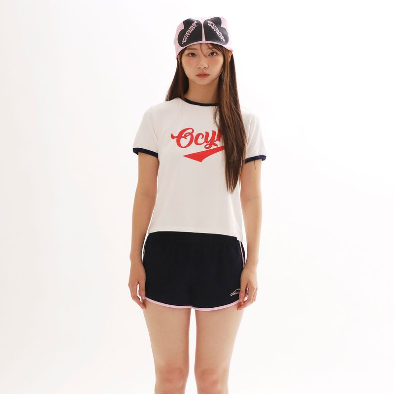 OFCOURSEWHYNOT（オブコースワイノット）の「グッドバイブオンリーリンガーTシャツ_ホワイト（トップス）」