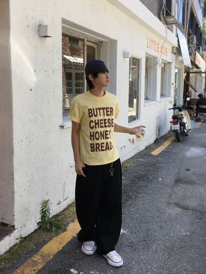 Recipe crop short sleeve T-Shirt 5C