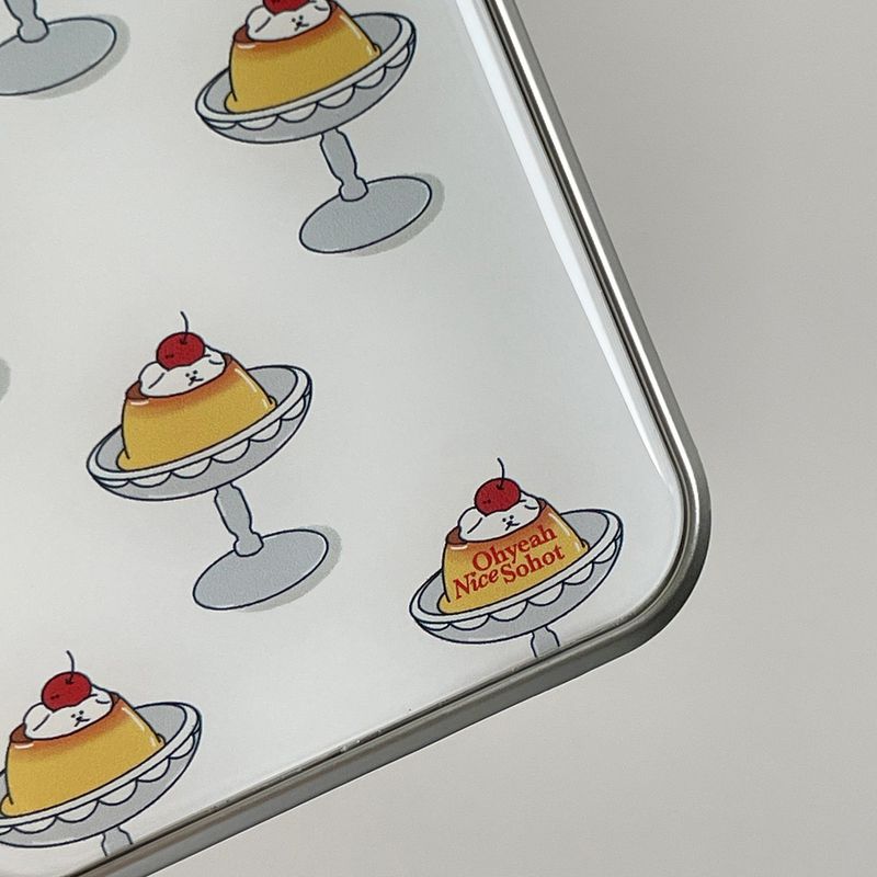 クリーミープリンエポキシフォンケース
