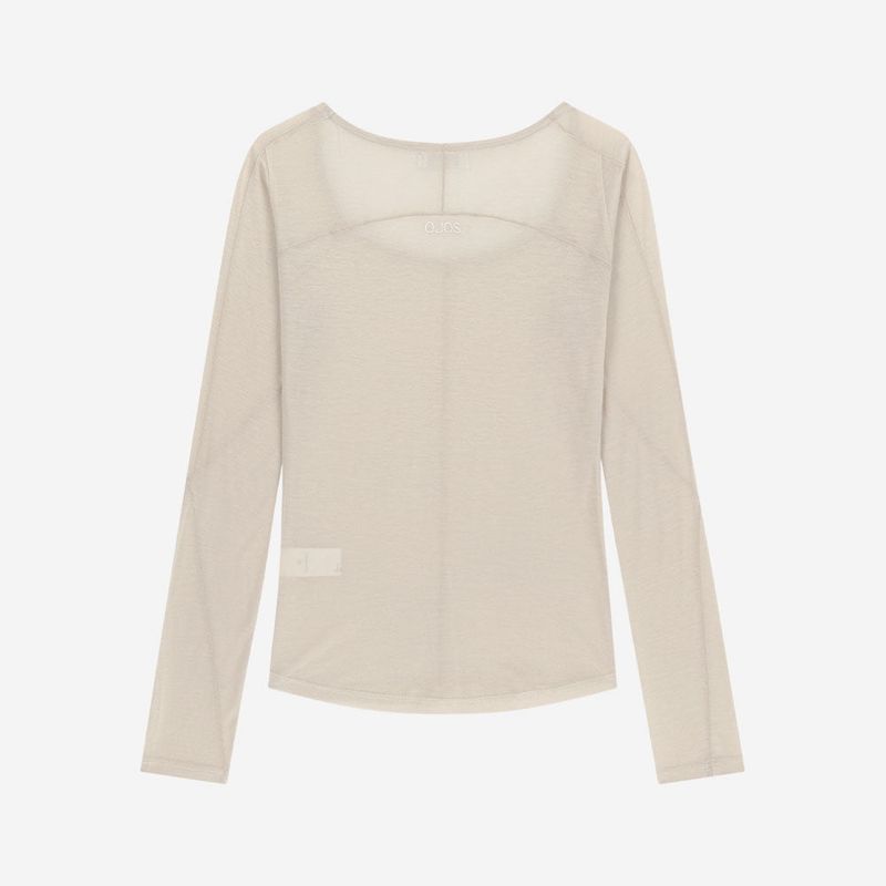 Flatseam Longsleeve Top / Oatmeal