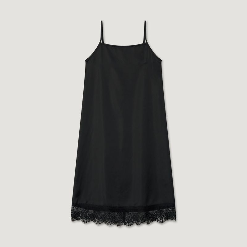 Melrose Satin Lace Dress