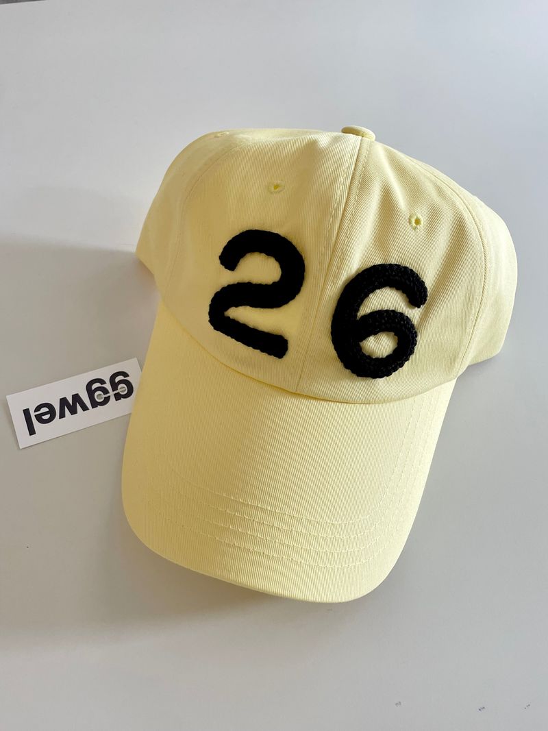 CUSTOM INITIAL CROCHET CAP