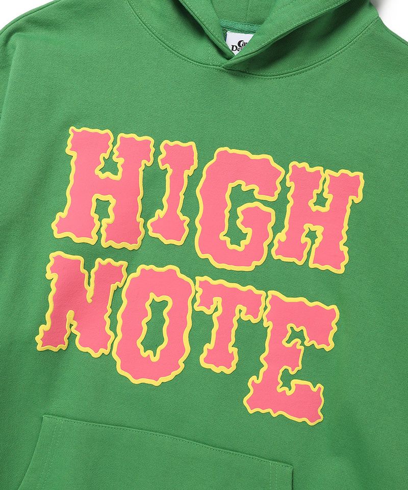 HIGH NOTE HOODIE GREEN(CV2DSUM406A)