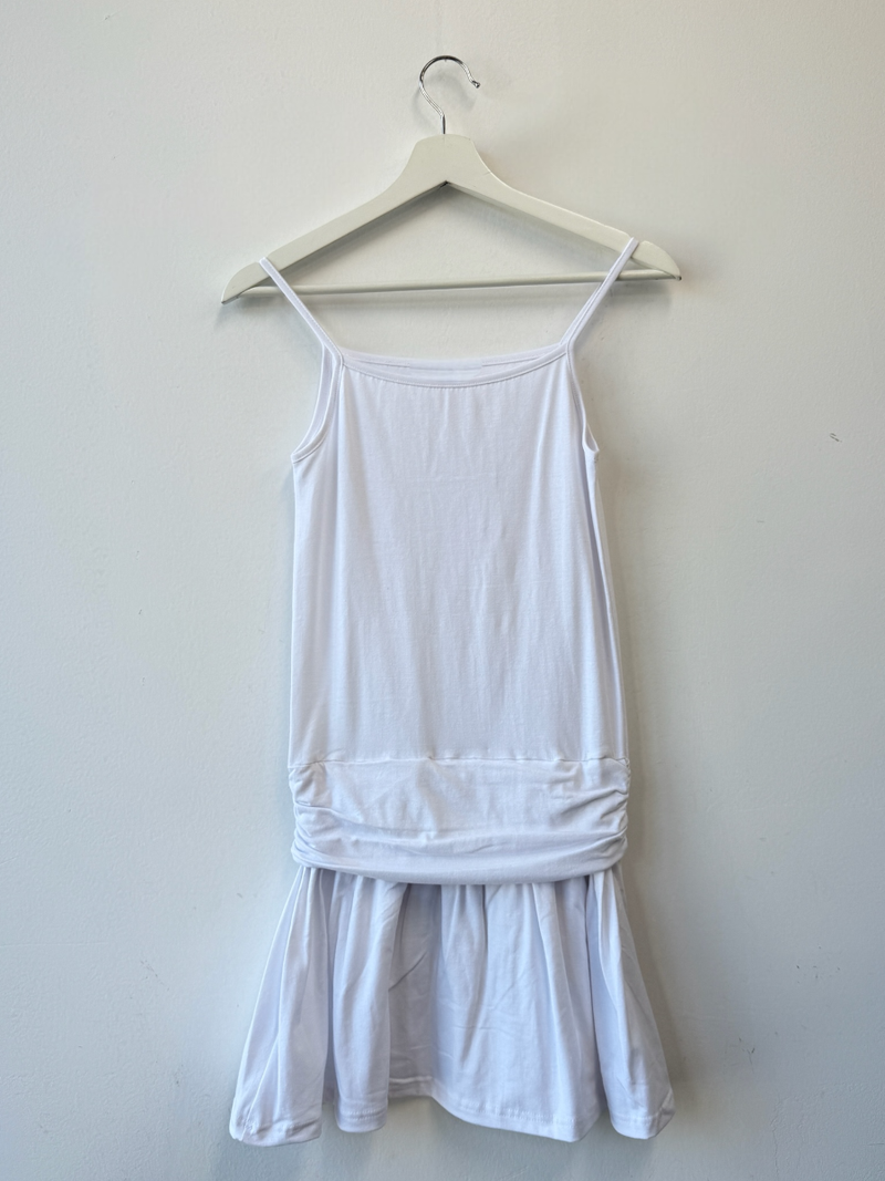 core shirring dress