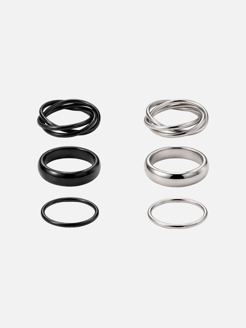 DISCERNMENT（ディサーンメント）の「[ 3-Piece SET] Nova triple layer ring（Accessories）」