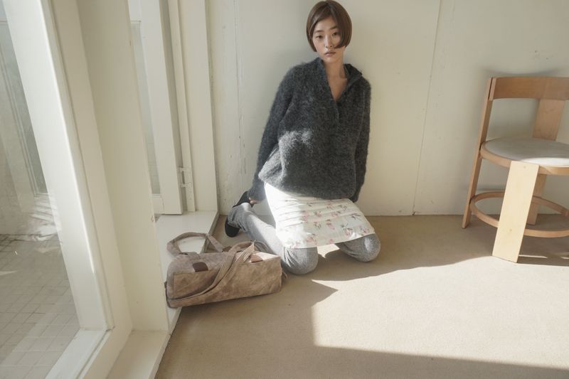 soft cracked leather bag