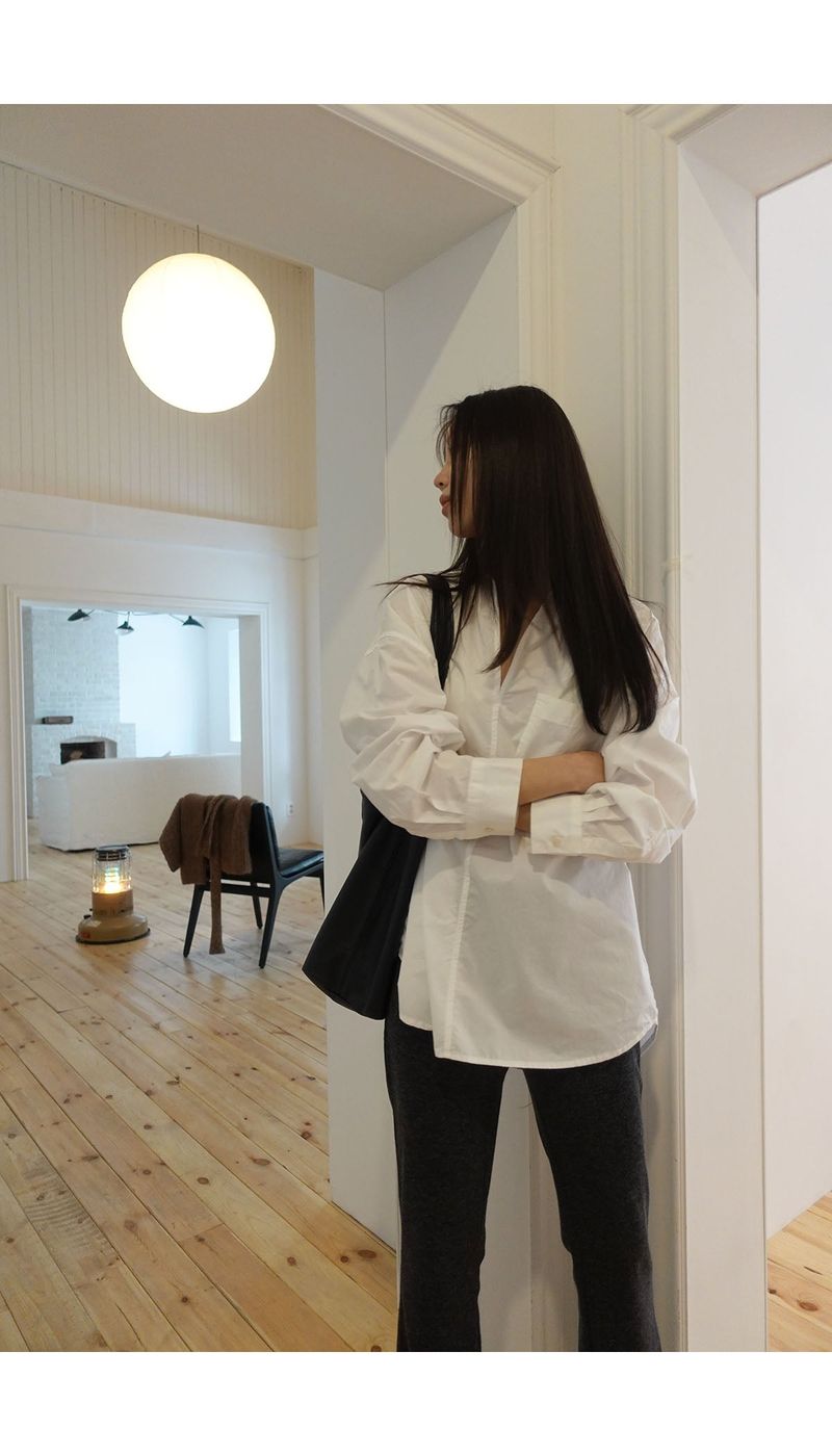 non button white shirts