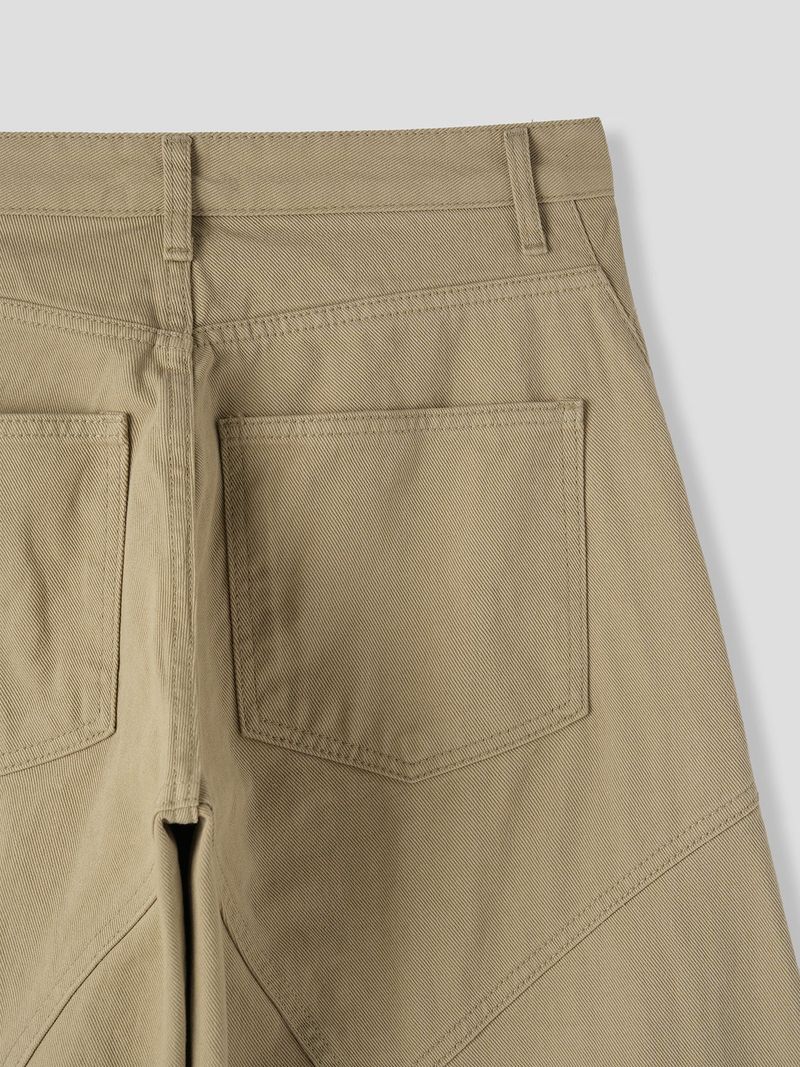 Mild Cotton Curved Pants
