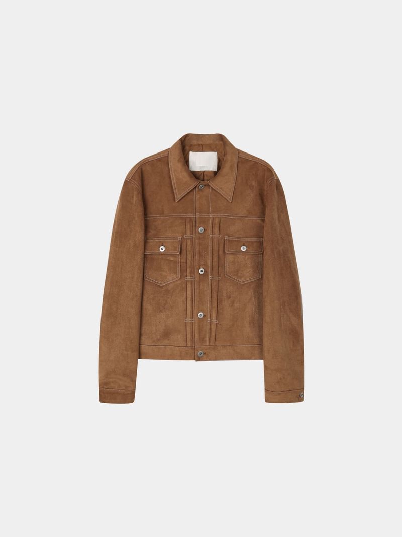 Add suede tracker jacket
