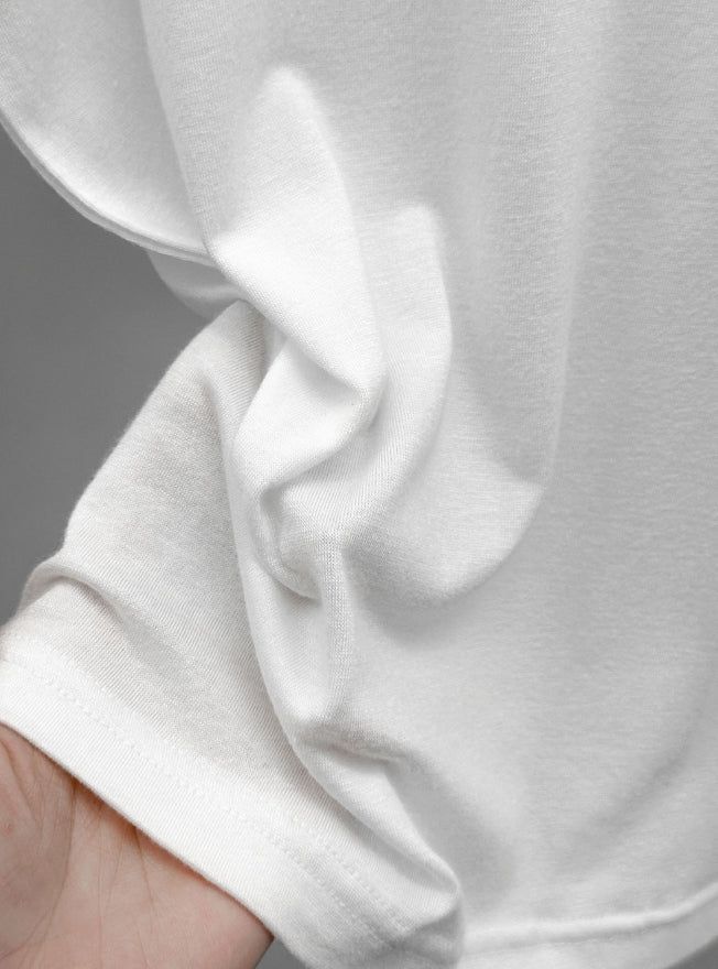 Roun Basic Deep Round Neck Tee