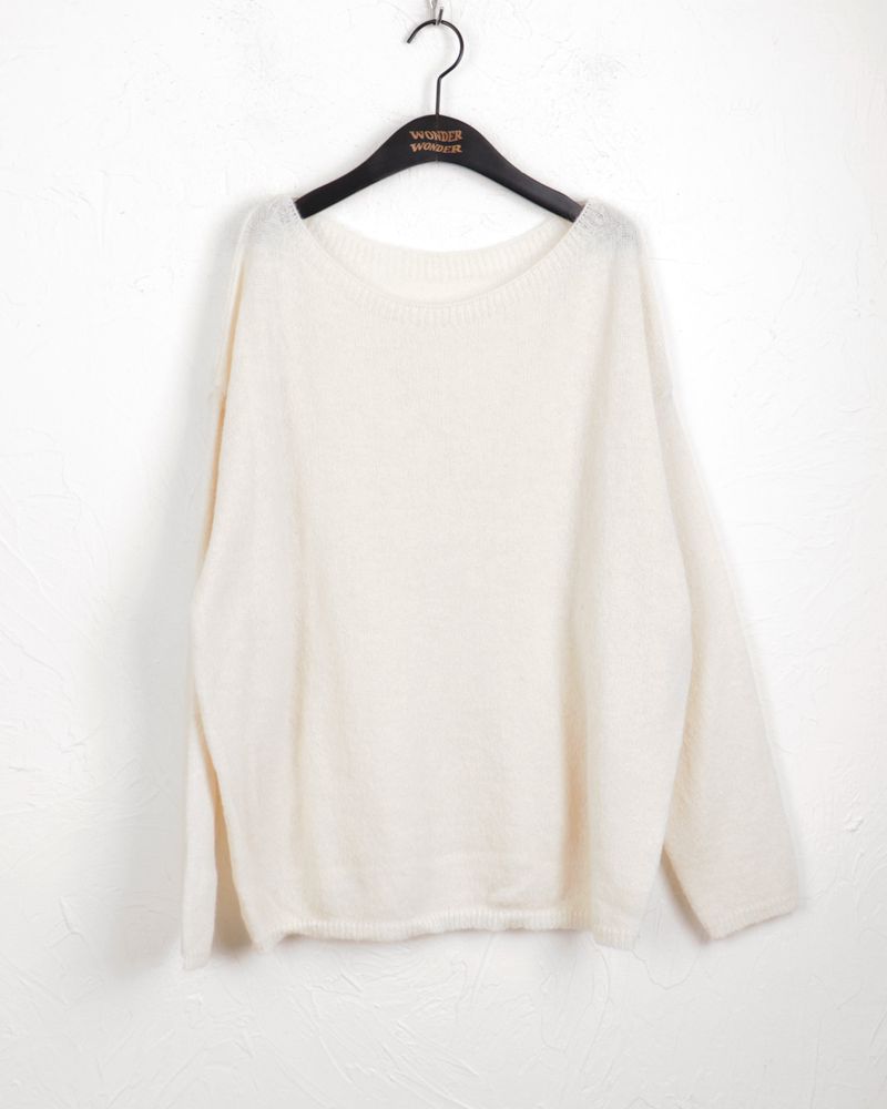 Hetch Spring Alpaca Wool Lip Neck Knit