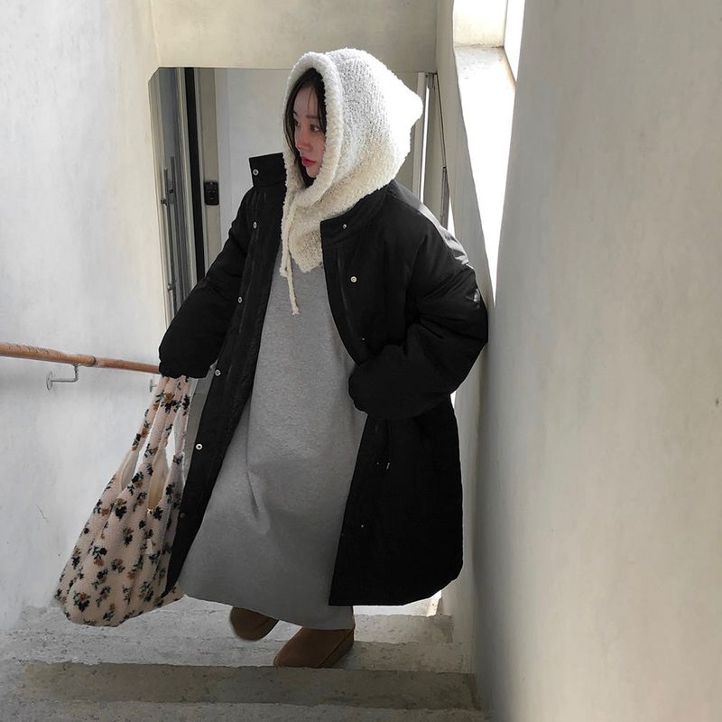 [BELLIDE MADE] Blanket, double-sided raised sailor long dress