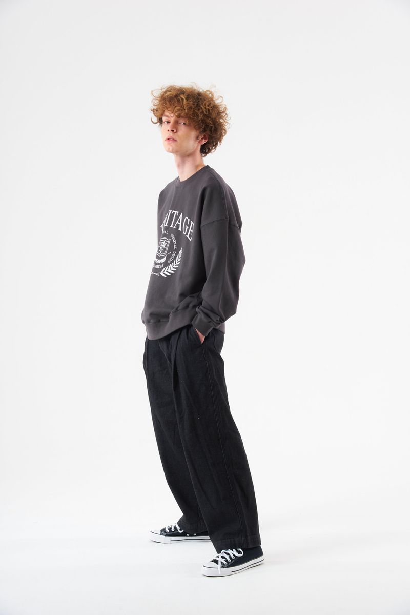 Heritage Sweatshirts Charcoal