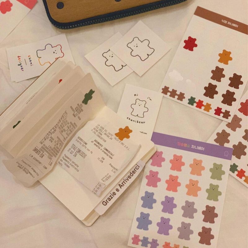 mingsungmaengsung chanibear sticker