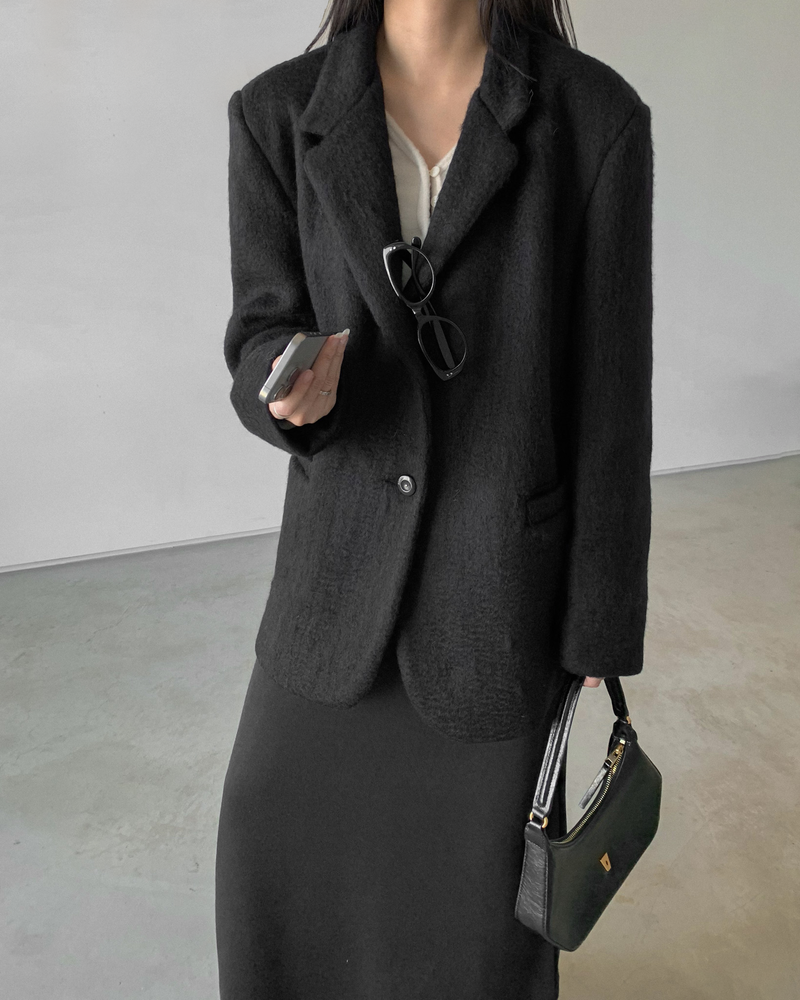 Half coat blazer