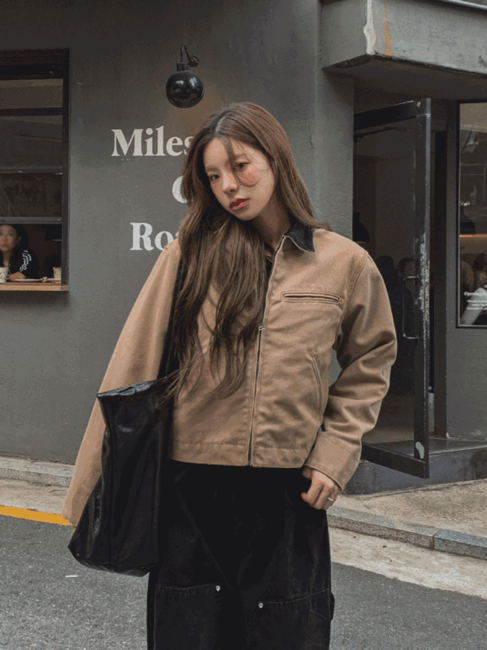 ULAN（ユレン）の「Fairy color matching work jacket（Jackets/Outerwear）」