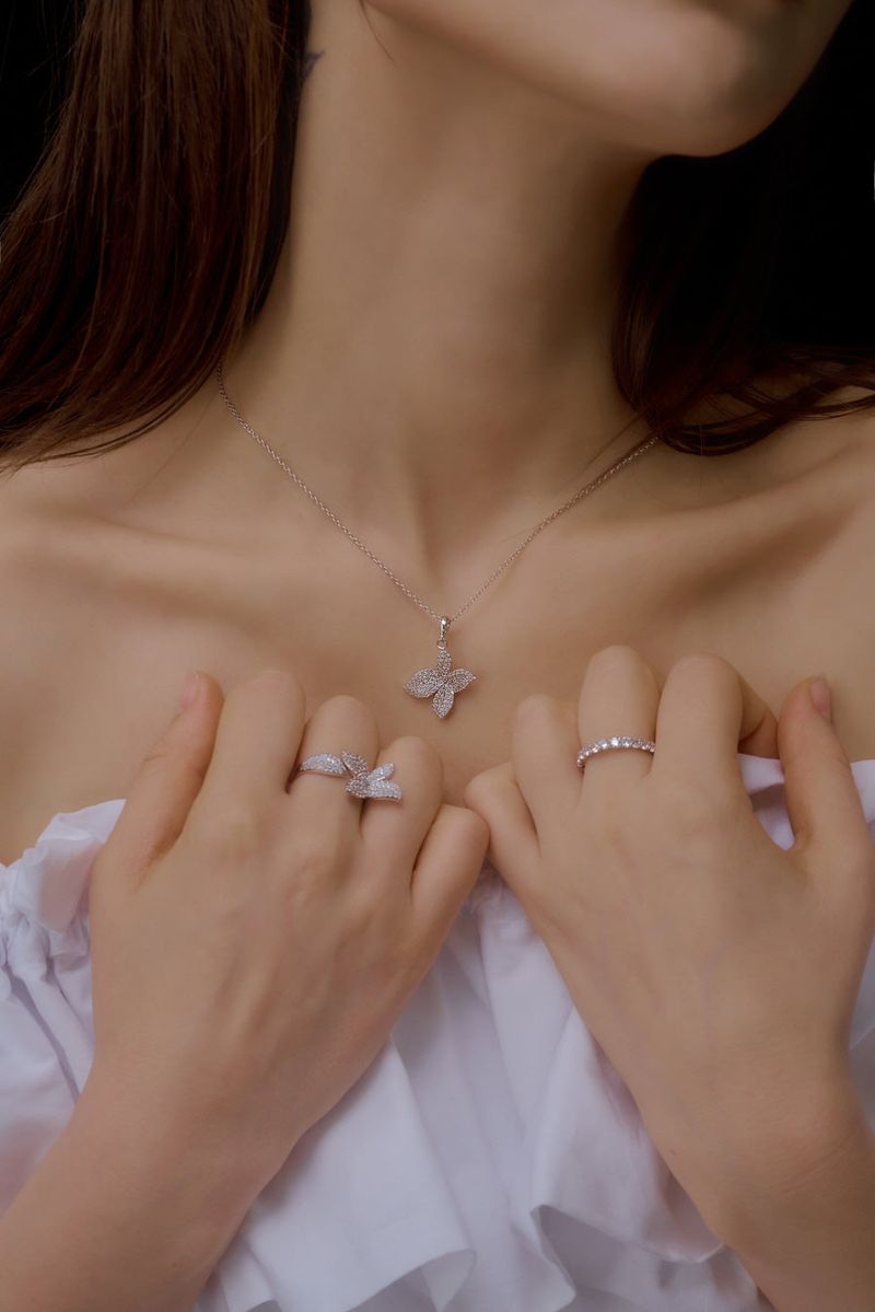 Blossom Open Ring (silver)