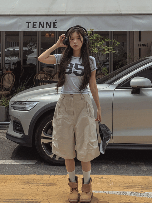 ULAN（ユレン）の「Fresh Pintuck Bermuda Pants（Pants）」